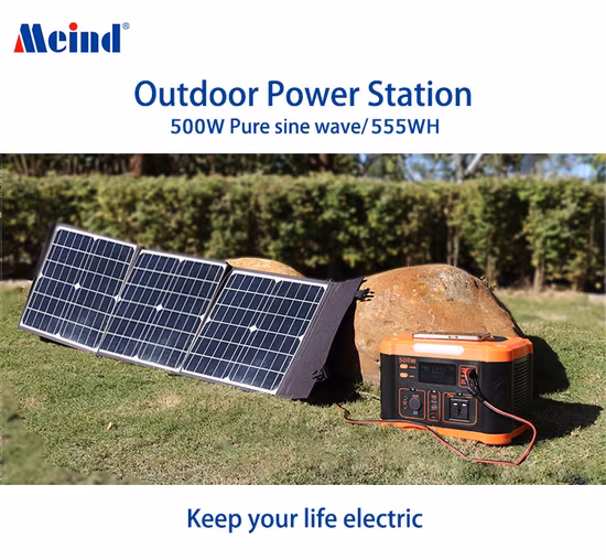 태양열 미니 UPS 200W 500W 180000mAh 무정전 전원 공급 장치 충전기 전원 은행 야외 휴대용 발전소